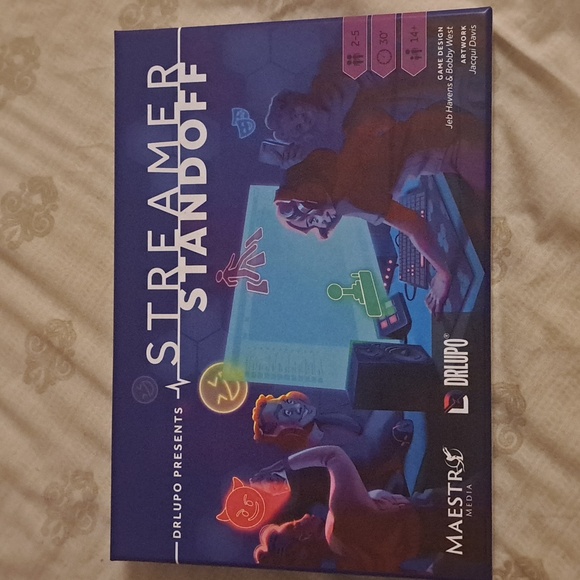 Streamer Standoff Board Game by - Blue - Picture 6 of 9